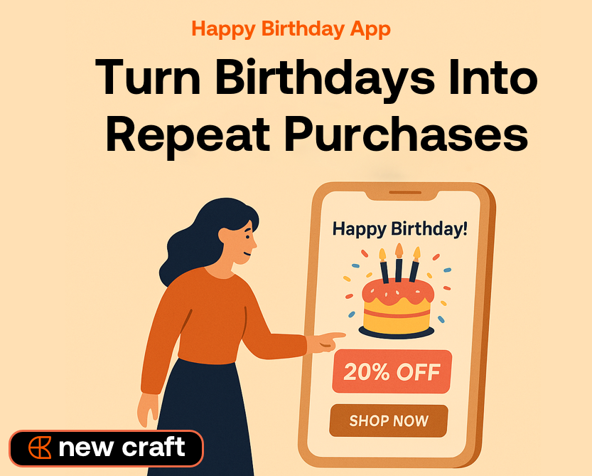 Happy Birthday App for Shopify stores