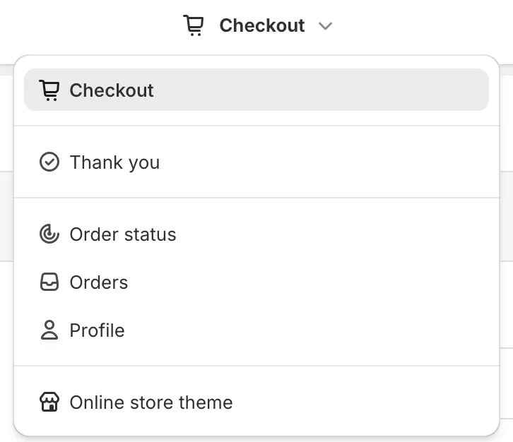 new checkout account